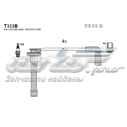 T333B Tesla fios de alta voltagem, kit