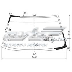 Стекло лобовое Mitsubishi MR743075 цена, от 66.38 USD