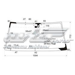 Лобовое стекло FW02378LFWX XYG