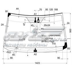 Лобовое стекло AS30LVCPSHLFWHX XYG