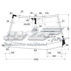 Лобовое стекло GS05LLFWX XYG
