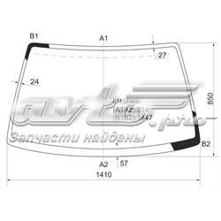 Лобовое стекло 1629D11 XYG