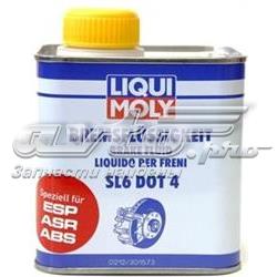 Жидкость тормозная Liqui Moly Bremsflussigkeit SL6 DOT 3|DOT 4 0.5 л (3086)