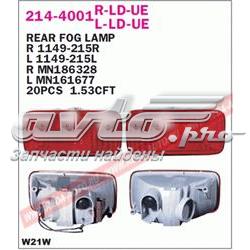 2144001RLDUE Depo/Loro/Abakus Фара заднего бампера, правый