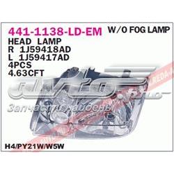 441-1138L-LD-EM Depo/Loro luz esquerda