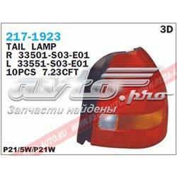 33551S03G01 Honda Задний левый стоп