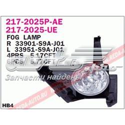 Левая противотуманная фара Polcar 387729E