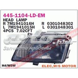 445-1104L-LD-EM Depo/Loro luz esquerda