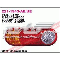 Задний фонарь 924024F000 Hyundai/Kia