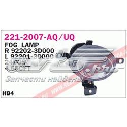 2212007RUQ Depo/Loro/Abakus Противотуманка правая