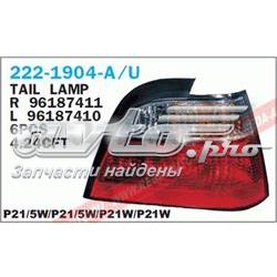 Задняя левая фара Daewoo Nexia I седан (KLETN) (1995 - 2002) цена, от 16.18 USD