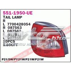 Задний фонарь 89026004 Renault (RVI)