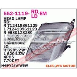 552-1119L-LD-EM Depo/Loro luz esquerda