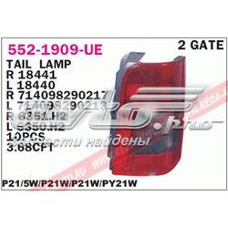 Задняя левая фара Depo/Loro/Abakus 5521909LUE цена, от 19.70 USD