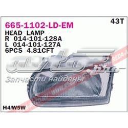 Блок фара ліва 6651102LLDEM DEPO