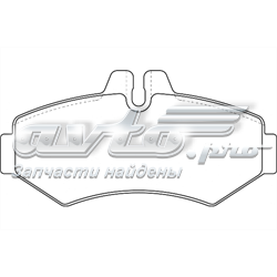 колодки гальмові задні, дискові wbp23021a колодки гальмові задні, дискові wbp23021a