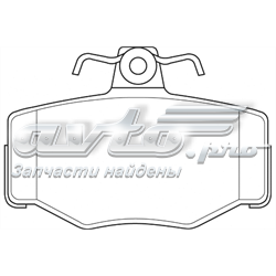 колодки гальмові задні, дискові WBP21545A колодки гальмові задні, дискові WBP21545A