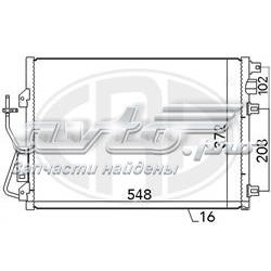 667038 ERA radiador de aparelho de ar condicionado