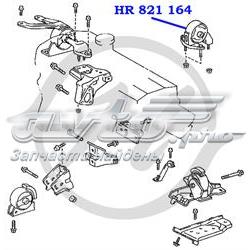 Coxim (suporte) traseiro de motor (bloco silencioso) S2281022 Polcar