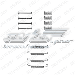 Монтажний комплект задніх барабанних колодок LY1115 DELPHI