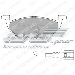 Колодки передні LP1514 DELPHI