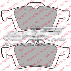 Колодки на гальмо задній дисковий LP1958 DELPHI