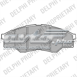 Колодки передні LP2060 DELPHI