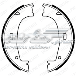 Гальмівні колодки гальма стоянки LS1704 DELPHI