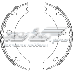 колодки ручника/стоянкового гальма Z471401 колодки ручника/стоянкового гальма Z471401