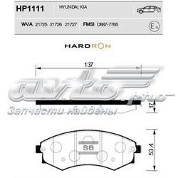 Передние тормозные колодки HP1111 Sangsin