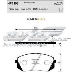 Передние тормозные колодки HP1196 Sangsin