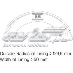 SA176 Sangsin sapatas do freio traseiras de tambor