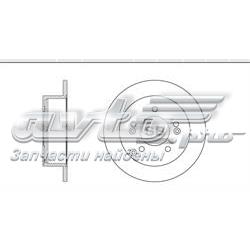 SD1024 Sangsin disco do freio traseiro