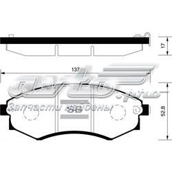Колодки Sangsin SP1048 цена, от 15.14 USD