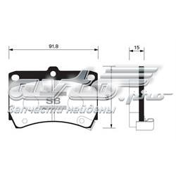 Колодки Sangsin SP1067 цена, от 14.90 USD