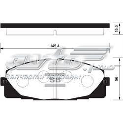 Передние тормозные колодки SP1376 Sangsin