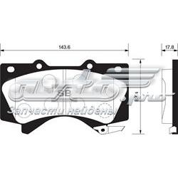 Купить SP1381 Sangsin Колодки тормозные