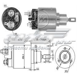 575 ZM relê retrator do motor de arranco