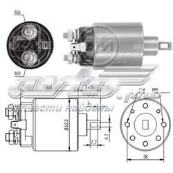 710 ZM relê retrator do motor de arranco