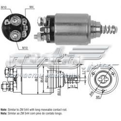 744 ZM relê retrator do motor de arranco