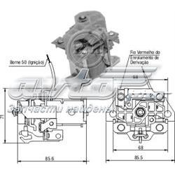 901 ZM relê retrator do motor de arranco