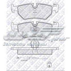 Задние тормозные колодки BP000910 Sfec