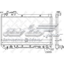 1025378SX Stellox radiador de esfriamento de motor