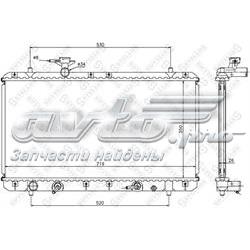 1025459SX Stellox radiador de esfriamento de motor