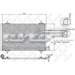 Конденсатор кондиционера Stellox 1045064SX цена, от 74.53 USD