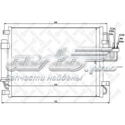 Radiador de aparelho de ar condicionado Hyundai Tucson 1 JM