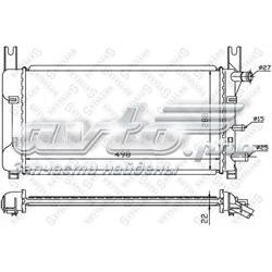 1025807SX Stellox radiador de esfriamento de motor