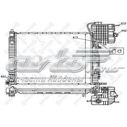 1025872SX Stellox radiador de esfriamento de motor