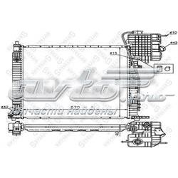 1025873SX Stellox radiador de esfriamento de motor