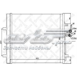 Радиатор кондиционера 6G9119710BE Ford